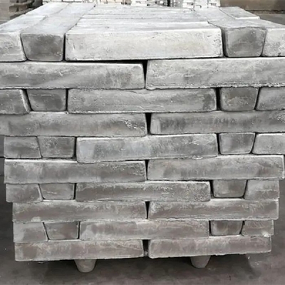 Leichter Magnesium-Barren 99,98% 25kg des strahlenden Silbers für das Werfen und das Schmieden