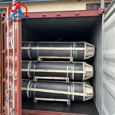 100-750 mm Graphitelektroden UHP HP RP Graphitelektrode für den Lf-Ofen