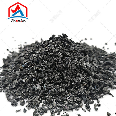 98% Sic Grade Schwarzes Siliziumkarbid 0-5mm 1-10mm für metallurgische Feuerfeststoffe