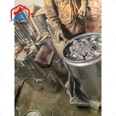 Silberklumpen Ferrovanadium zum Schmelzen, Wettbewerbsfähiger Preis 10-50mm Ferrovanadium Vanadium Eisen