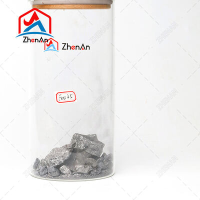 Hochreines Ferrosilikon FeSi 55 Legierung mit 55 ∼75% Si zur Oxidationsentfernung in 10 ∼50 mm Granulat
