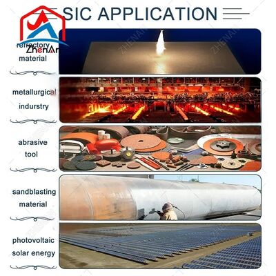 1-3 mm hochauflösende Siliziumkarbidgranulate SiC 88 für effiziente Stahldeoxidizer in metallurgischen Anwendungen