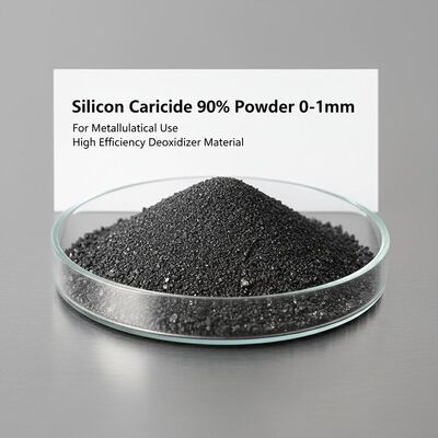 90% Reinheit Siliziumkarbidpulver 0-1mm Hocheffizienter Desoxidationsmittel für metallurgische Zwecke