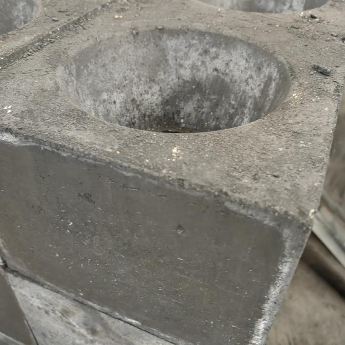Refraktäre materielle Gießwanne blockiert gut